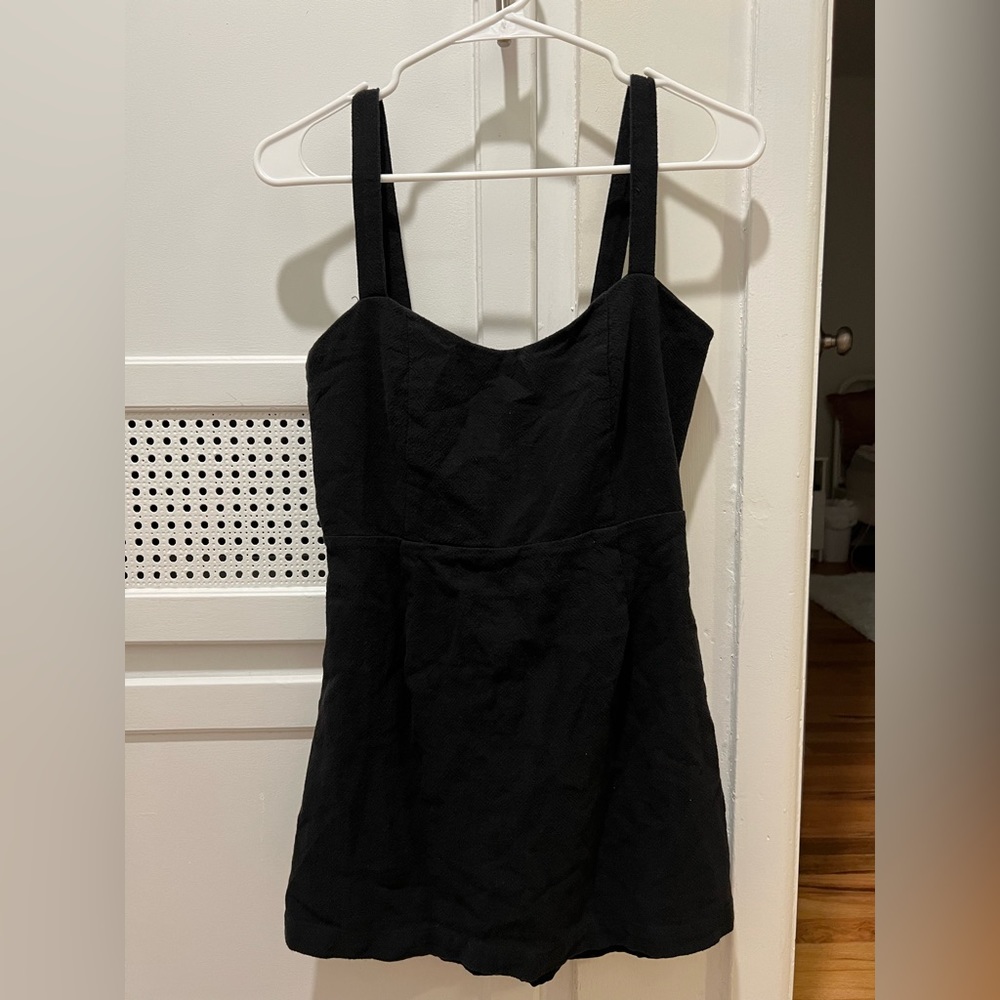 Free People Black Dress with Adjustable Straps